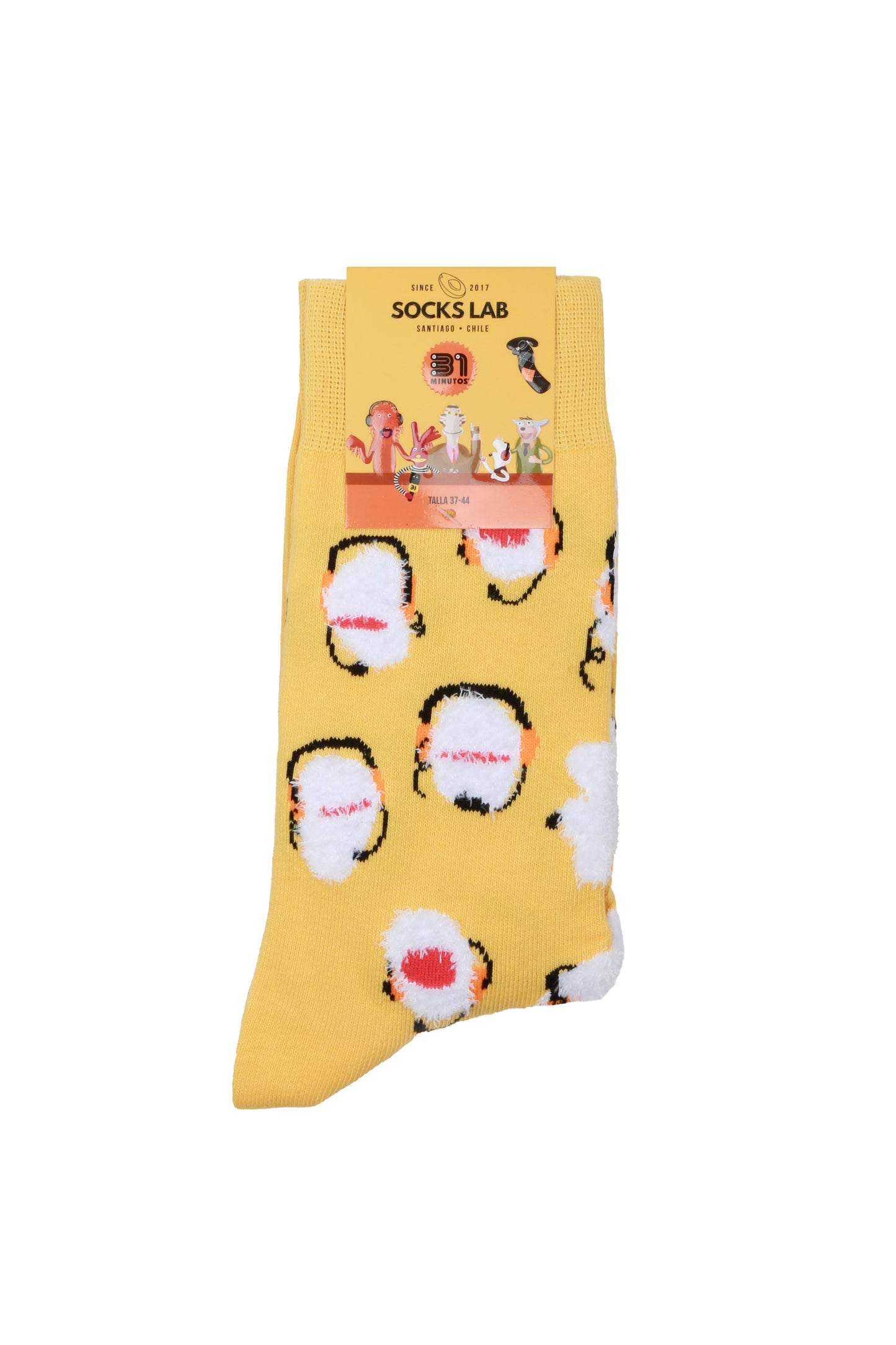 Calcetines con diseño Socks Lab - Juanin peludito - 31 minutos