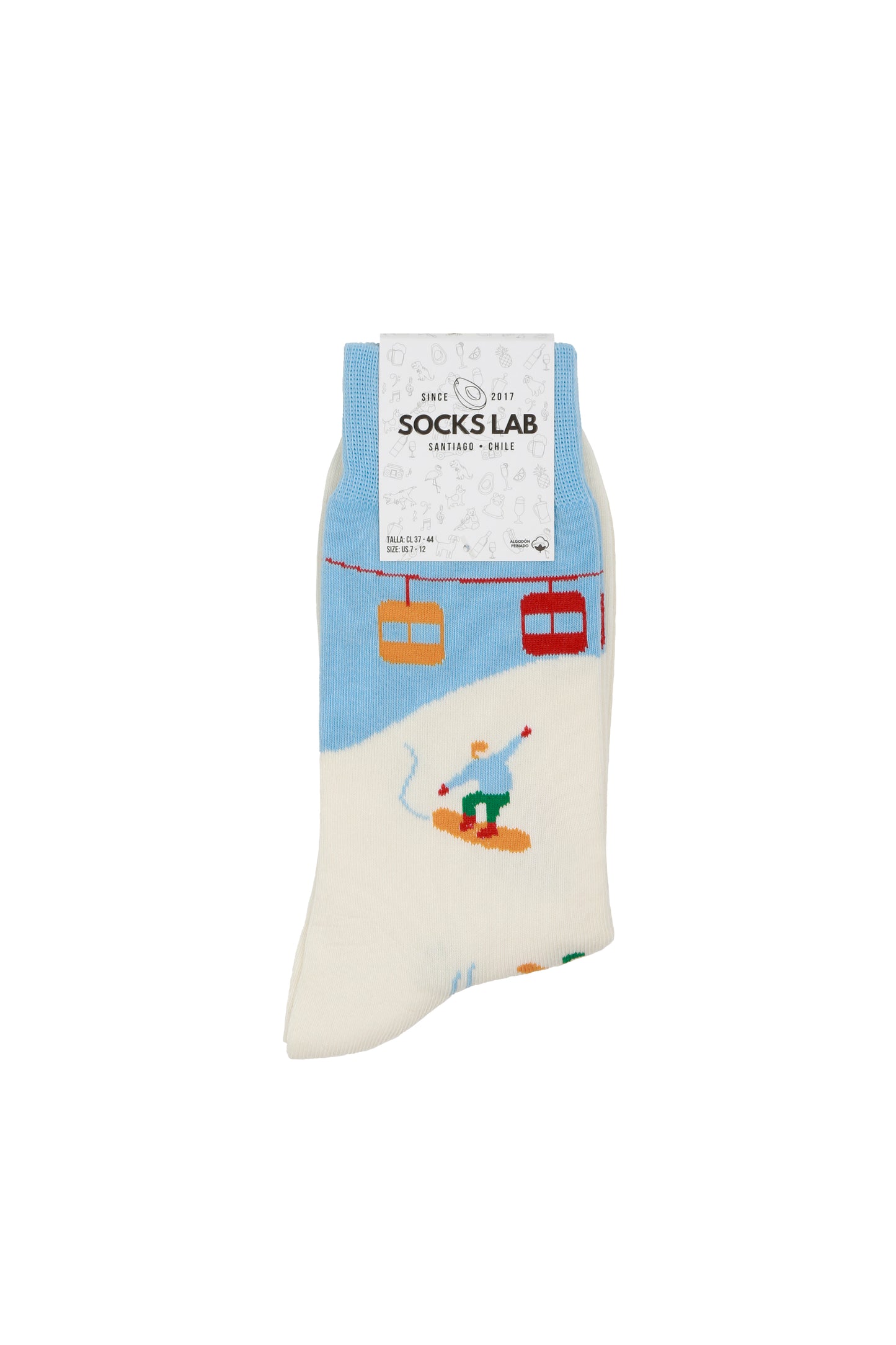 Calcetines con diseño Socks Lab - Ski