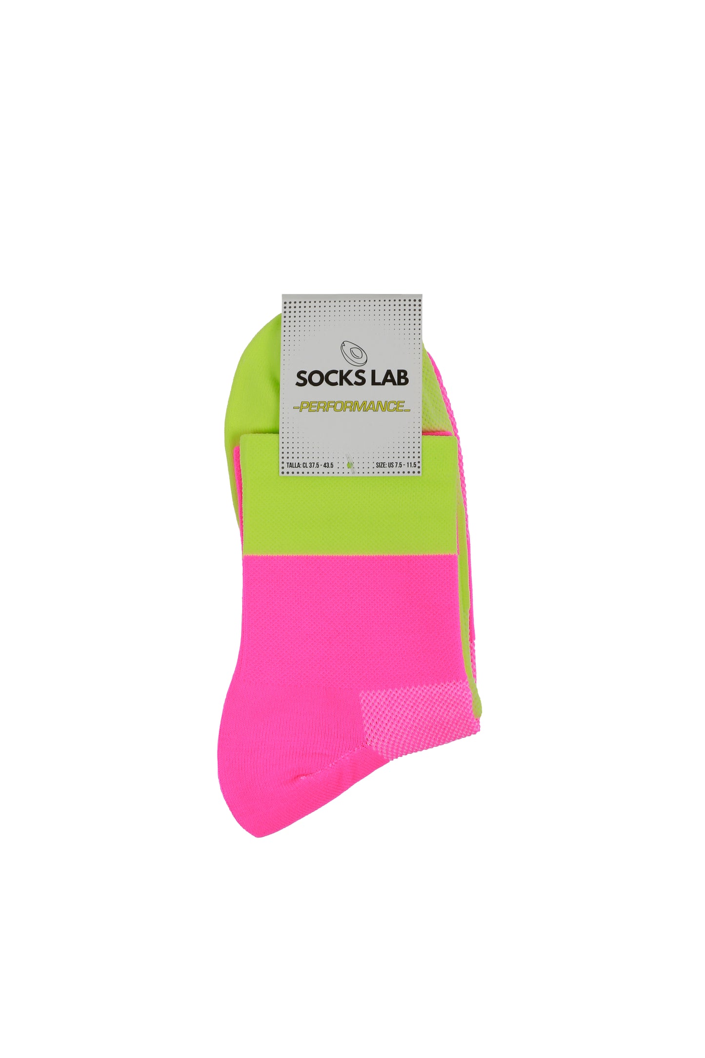 Calcetines Performance - Transpirables y con Área de Compresión - Fluor & Pink