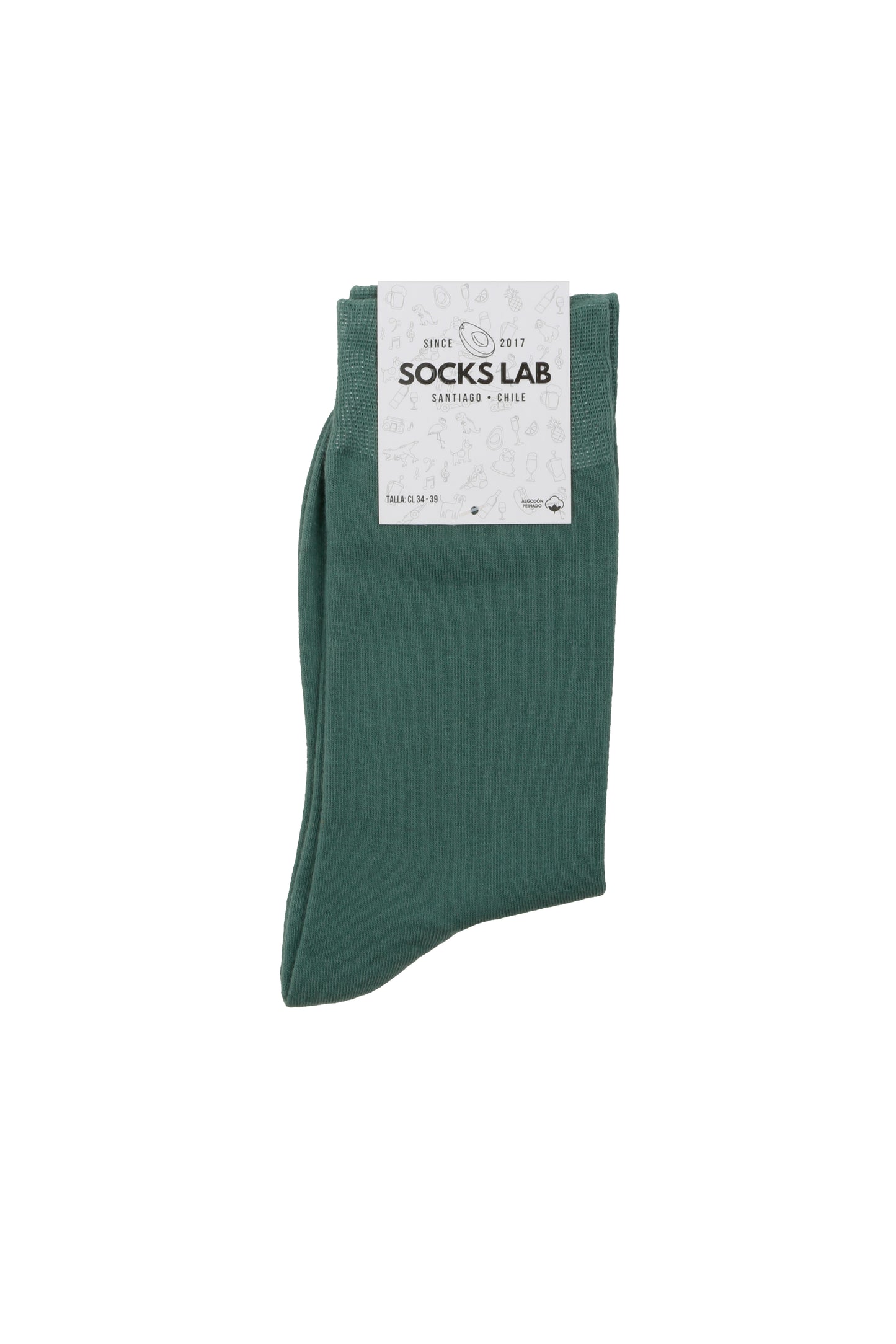 Calcetines COLORS by Socks Lab - Verde Musgo