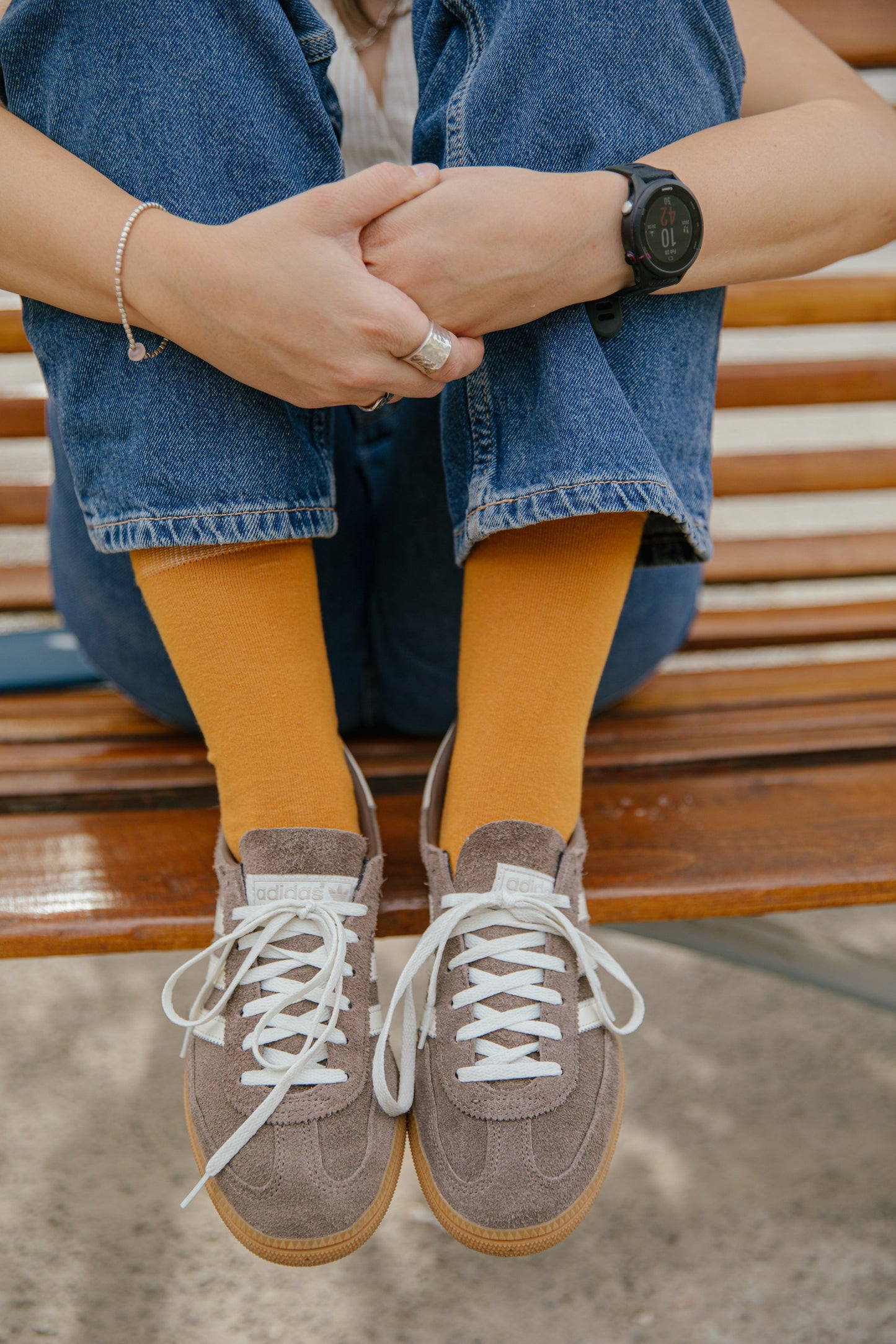 Calcetines COLORS by Socks Lab - Mostaza