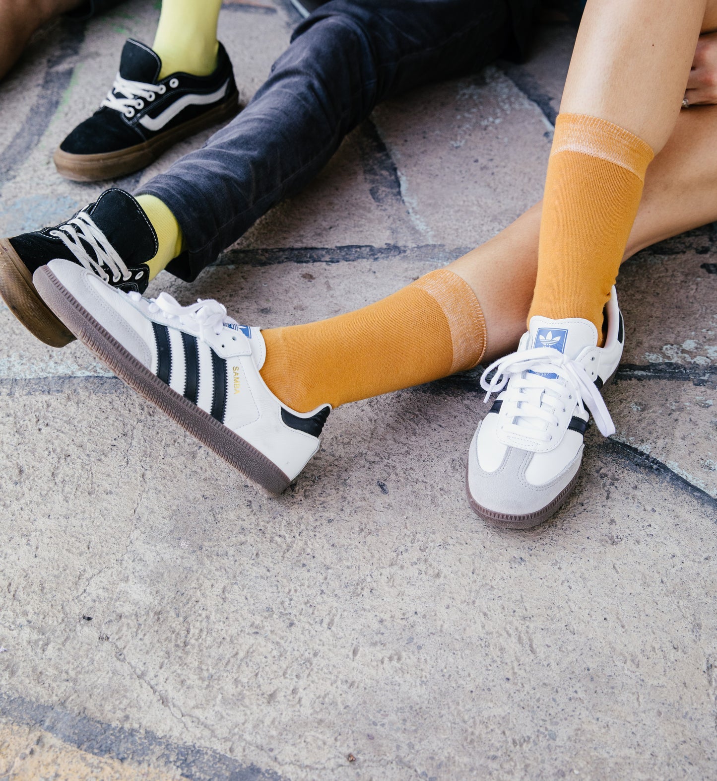 Calcetines COLORS by Socks Lab - Mostaza