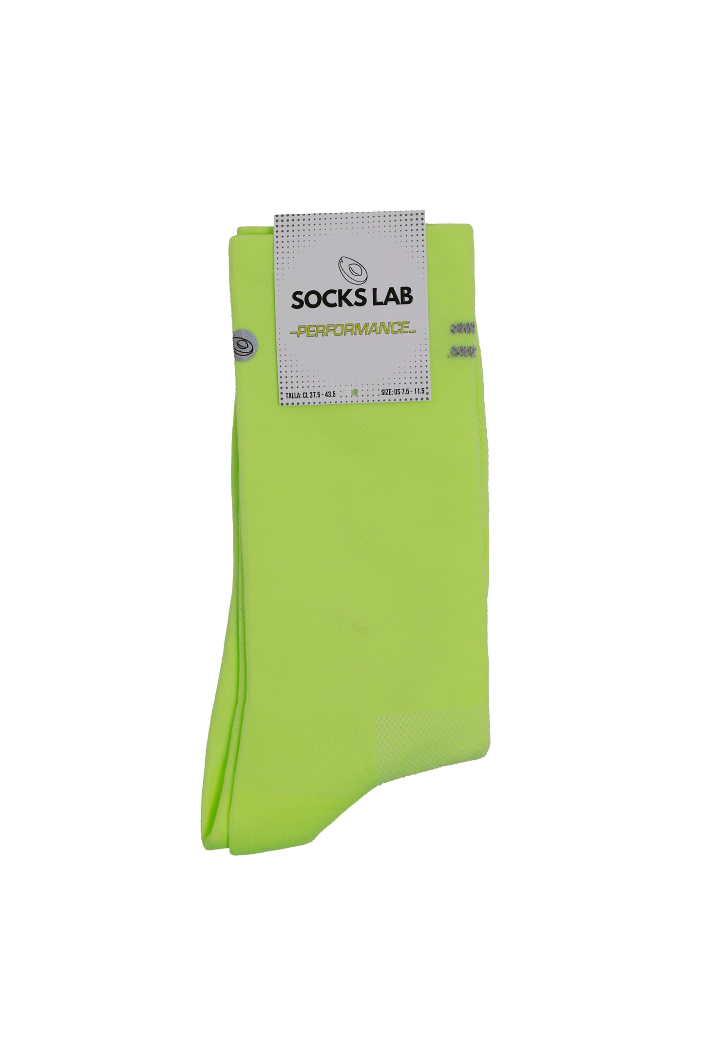 Calcetines Running - Crew Fluor