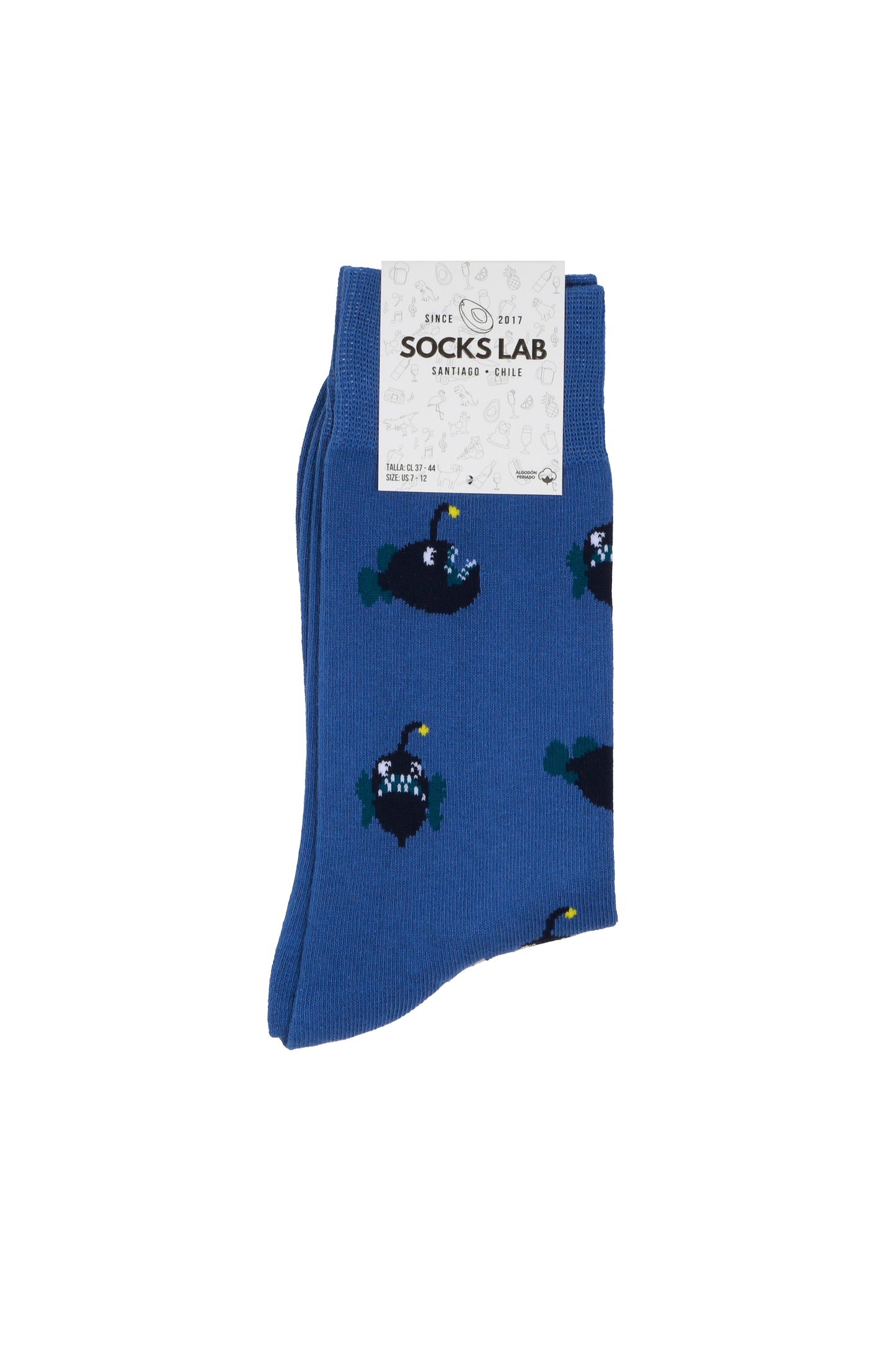 Calcetines con diseño Socks Lab - Pez Diablo