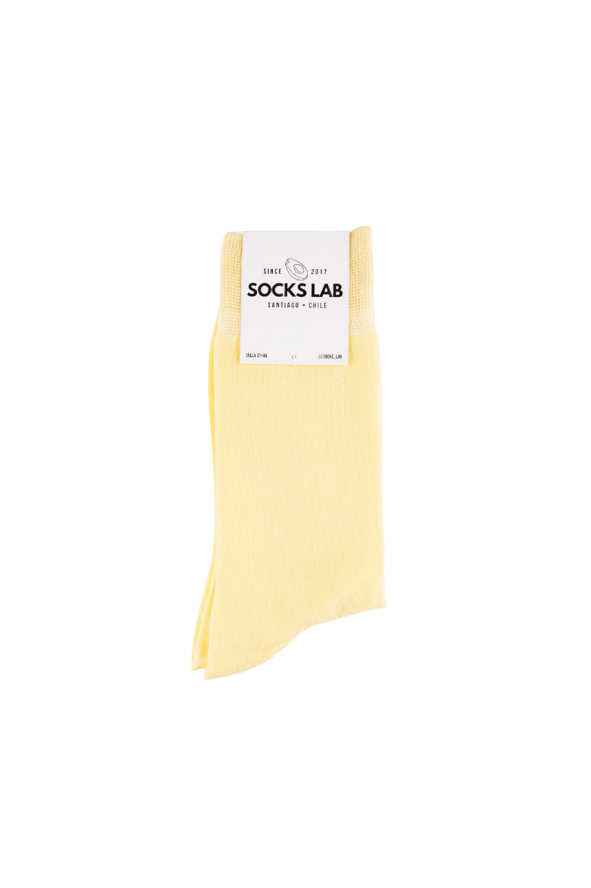 Calcetines COLORS by Socks Lab - Amarillo