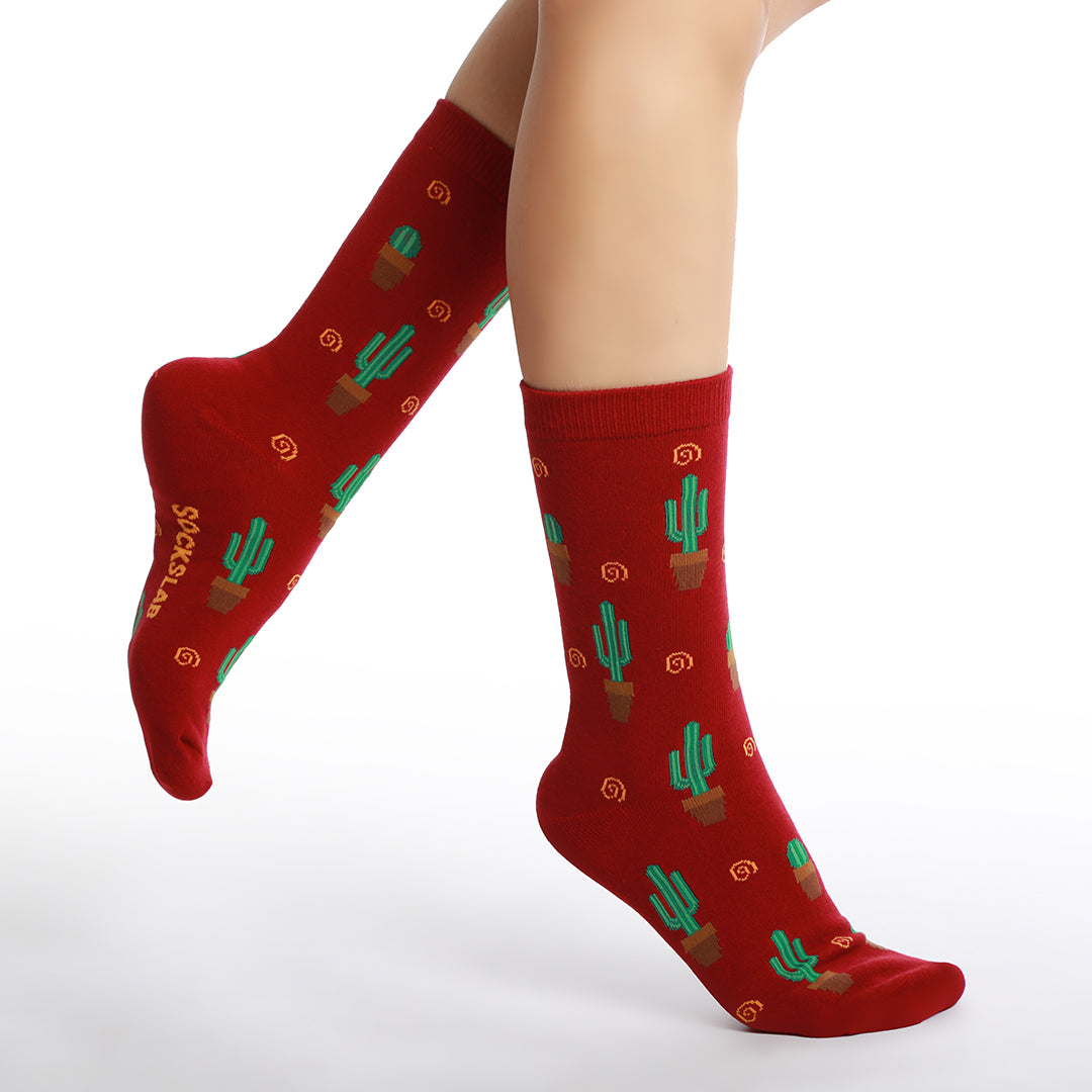 Calcetines con diseño Socks Lab - Cactus