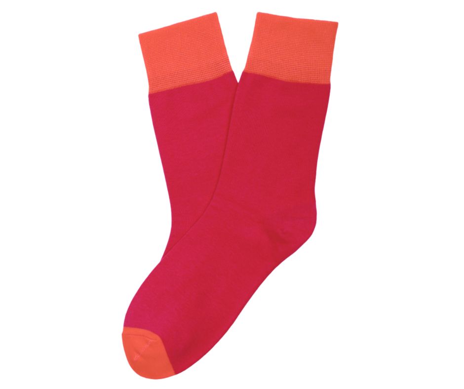 Calcetines COLORS by Socks Lab - Fucsia