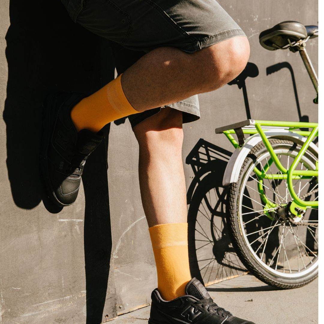Calcetines COLORS by Socks Lab - Naranjo