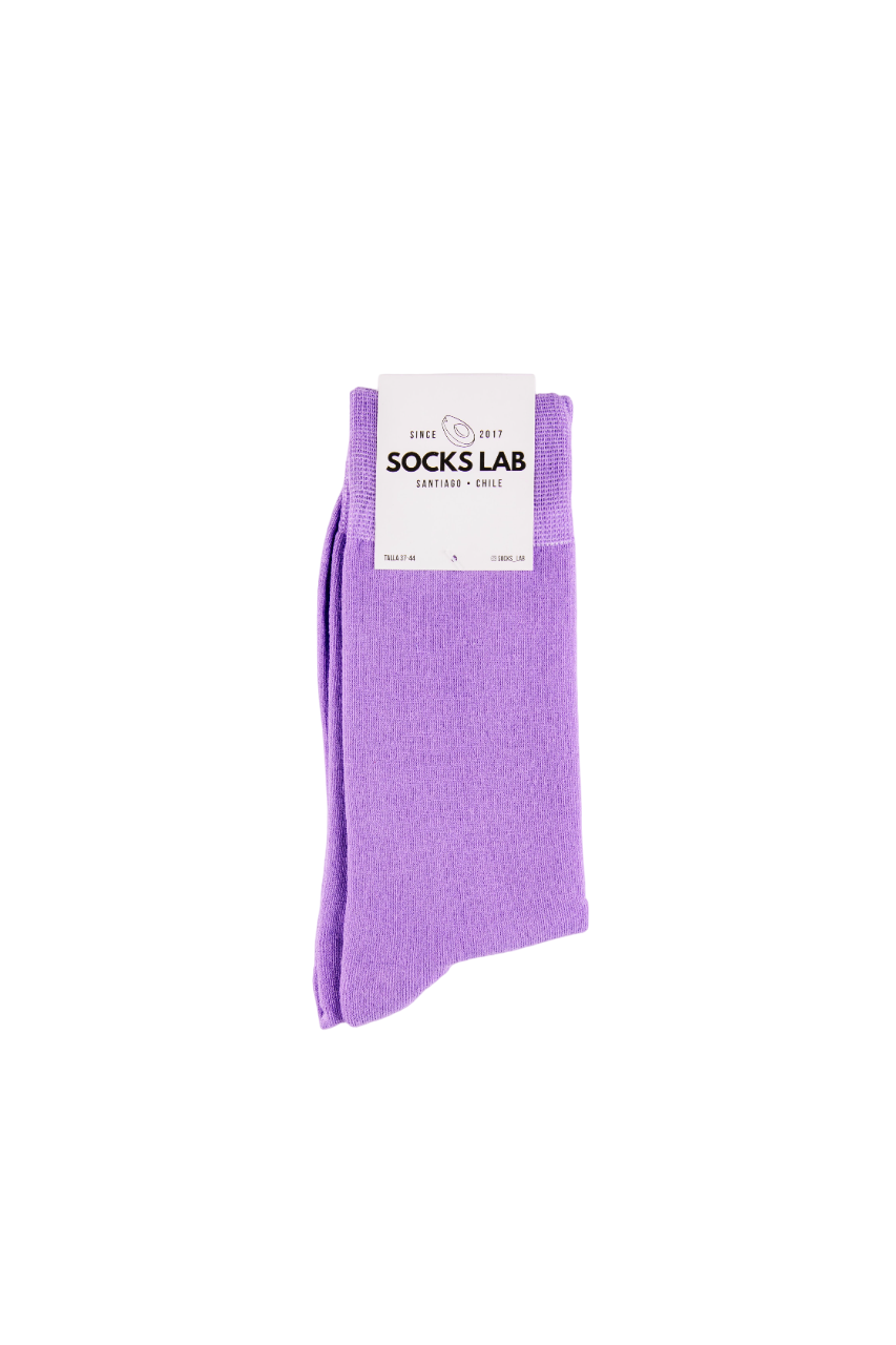 Calcetines COLORS by Socks Lab - Morado