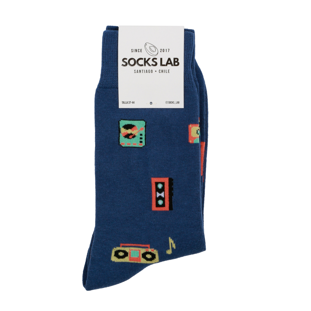 Calcetines con diseño Socks Lab - Música Vintage