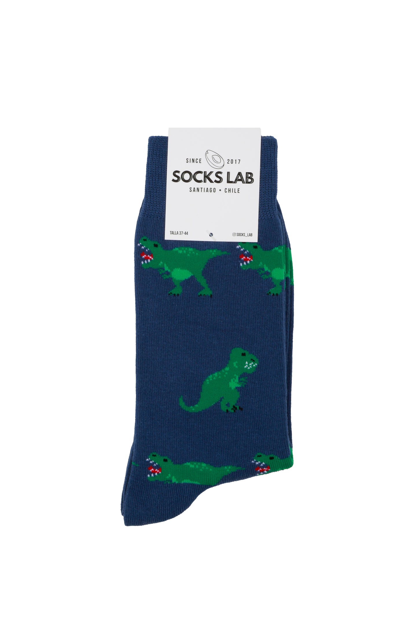 Calcetines con diseño Socks Lab - Dinosaurio T-Rex Azul