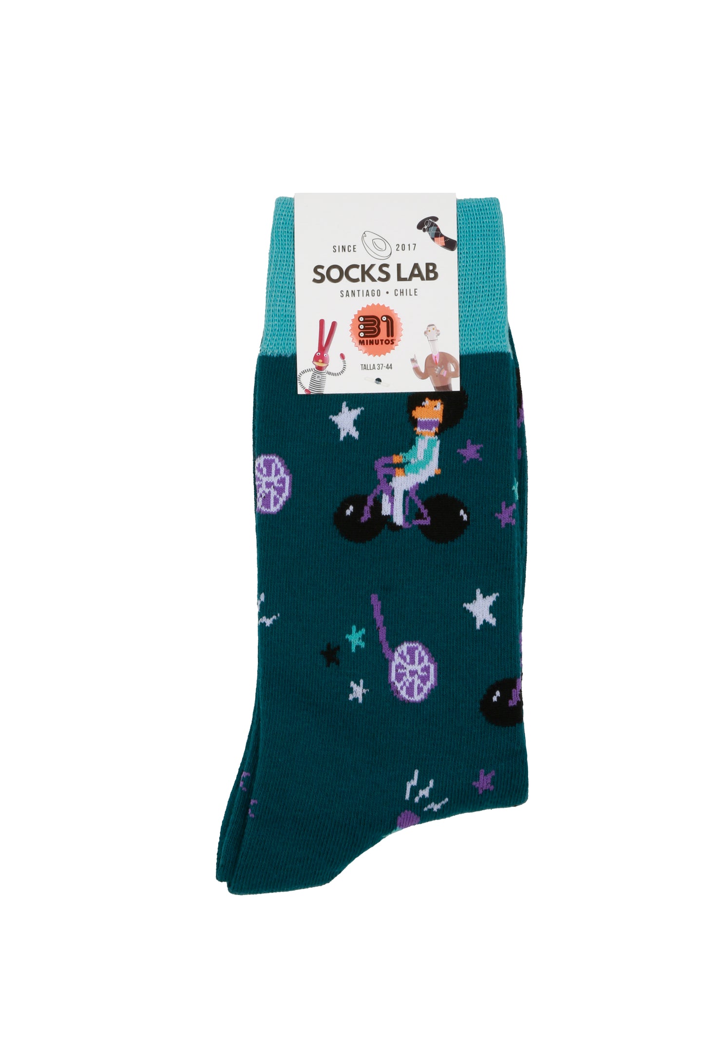 Calcetines con diseño Socks Lab - Freddy Turbina 2 - 31 minutos