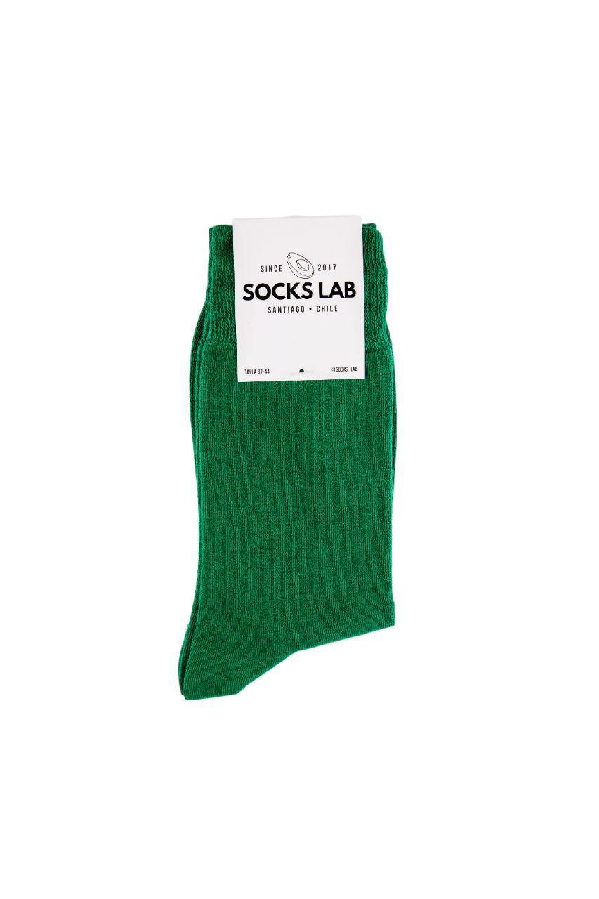Calcetines COLORS by Socks Lab - Verde Oscuro