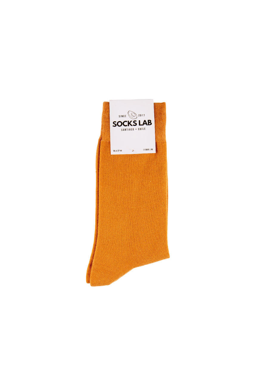 Calcetines COLORS by Socks Lab - Mostaza