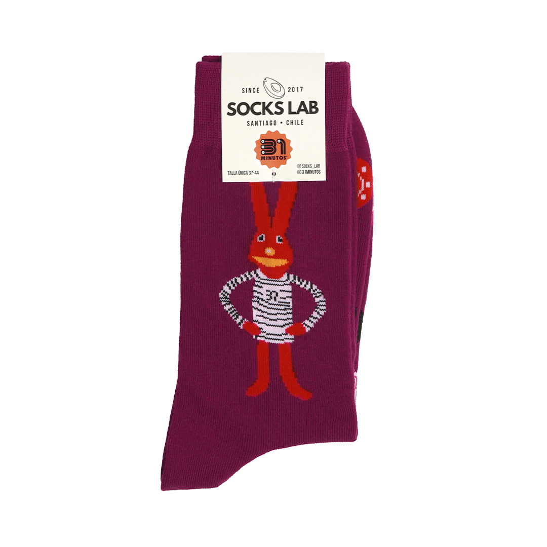 Calcetines con diseño Socks Lab - Bodoque 2023 - 31 minutos