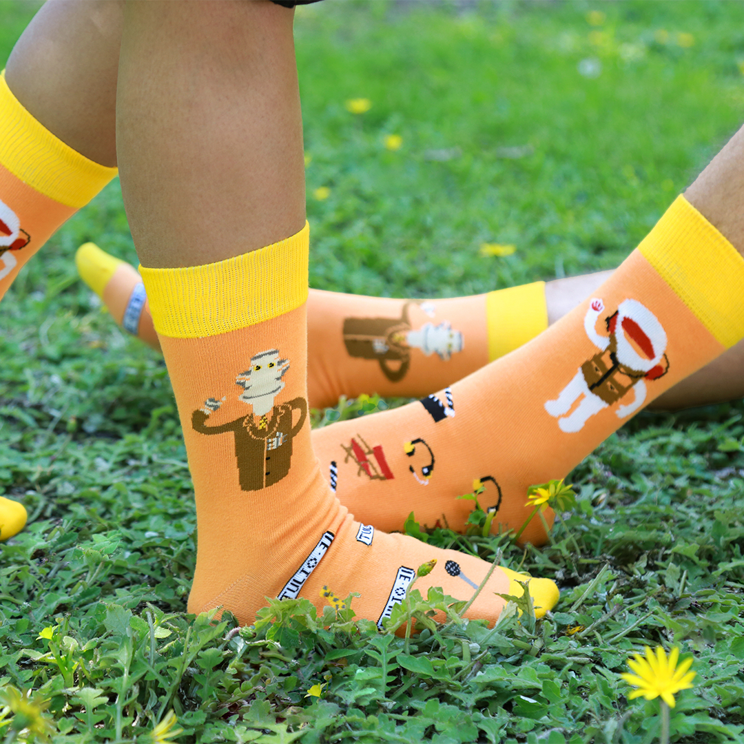 Calcetines con diseño Socks Lab - Tulio y Juanin - 31 minutos
