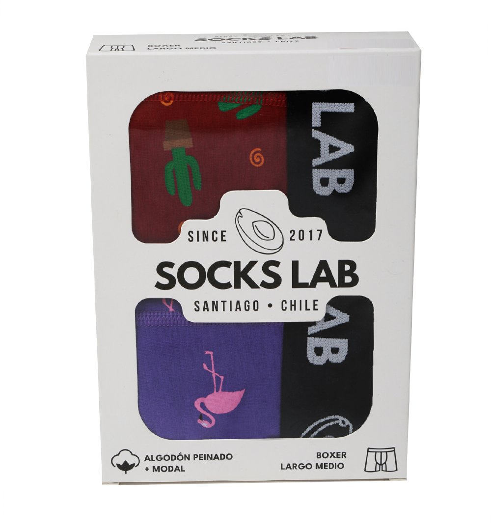 Boxers - Pack x2 - Cactus-Flamenco
