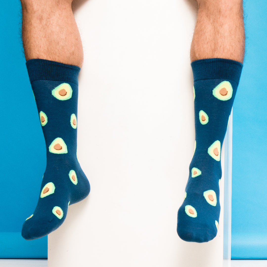 Calcetines con diseño Socks Lab - Palta Petróleo