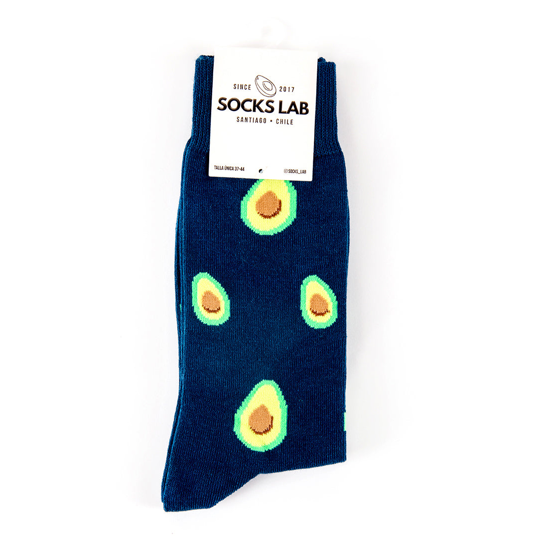 Calcetines con diseño Socks Lab - Palta Petróleo
