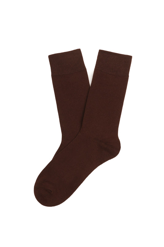 Calcetines COLORS by Socks Lab - Café Oscuro