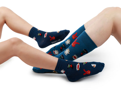 Calcetines con diseño Socks Lab - 31 Minutos Kids - Pack 2 calcetines Juanin + Mix Personajes