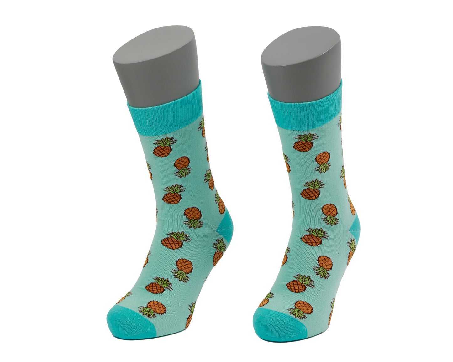 Calcetines con diseño Socks Lab - Piña Celeste