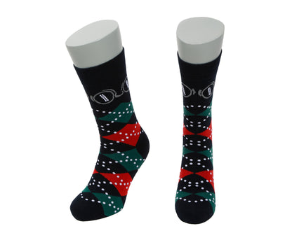 Calcetines con diseño Socks Lab 31 min - Calcetín con Rombos Man