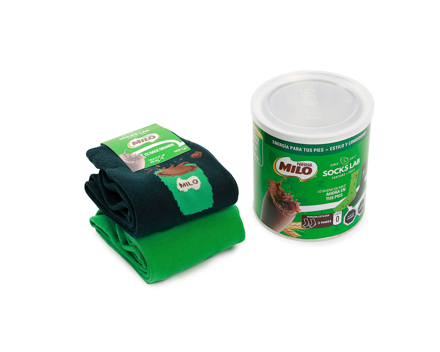 Calcetines con diseño Socks Lab - MILO - Pack x2
