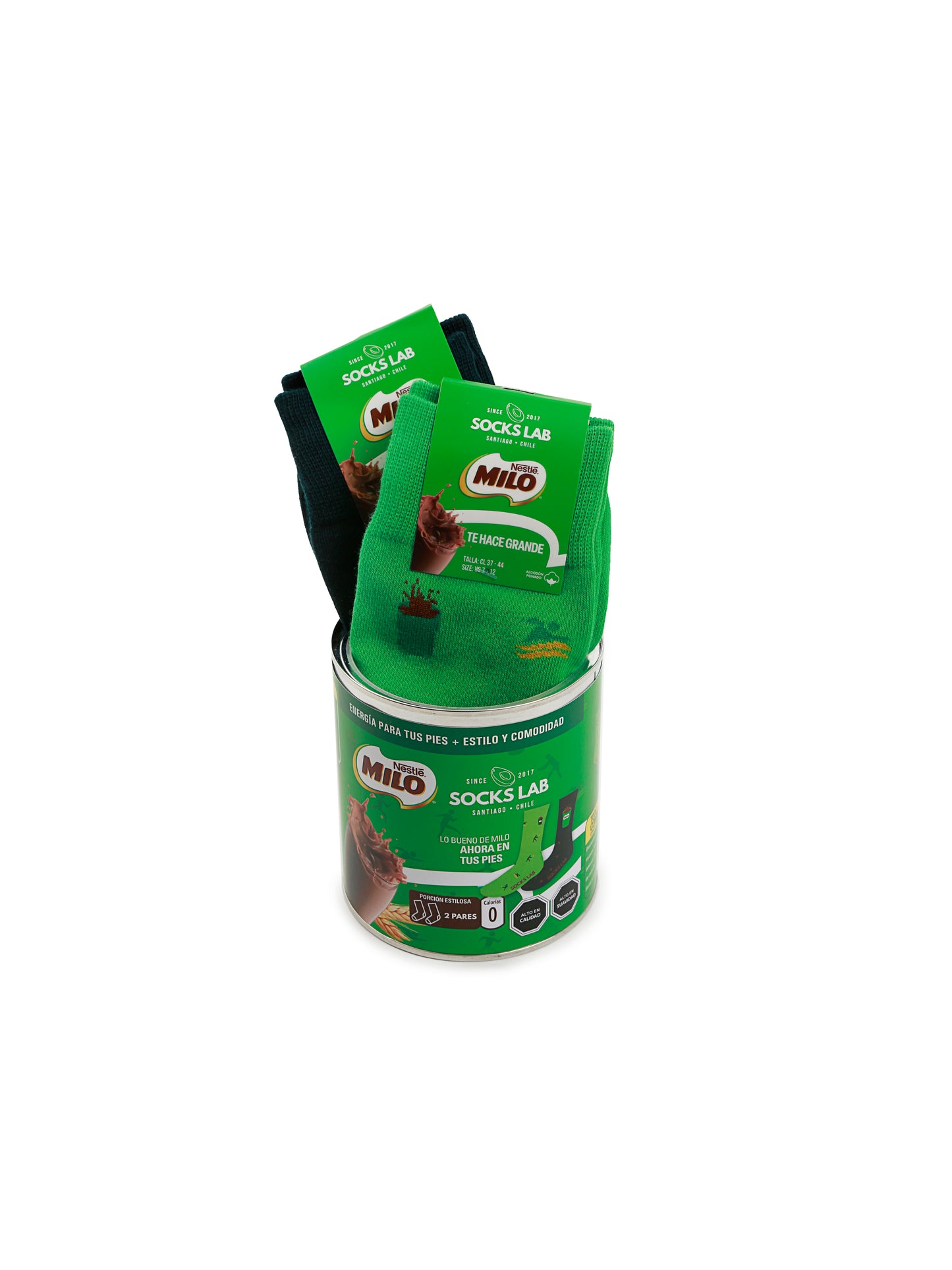 Calcetines con diseño Socks Lab - MILO - Pack x2