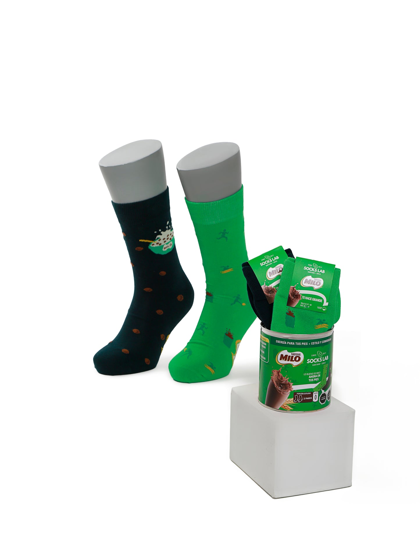 Calcetines con diseño Socks Lab - MILO - Pack x2
