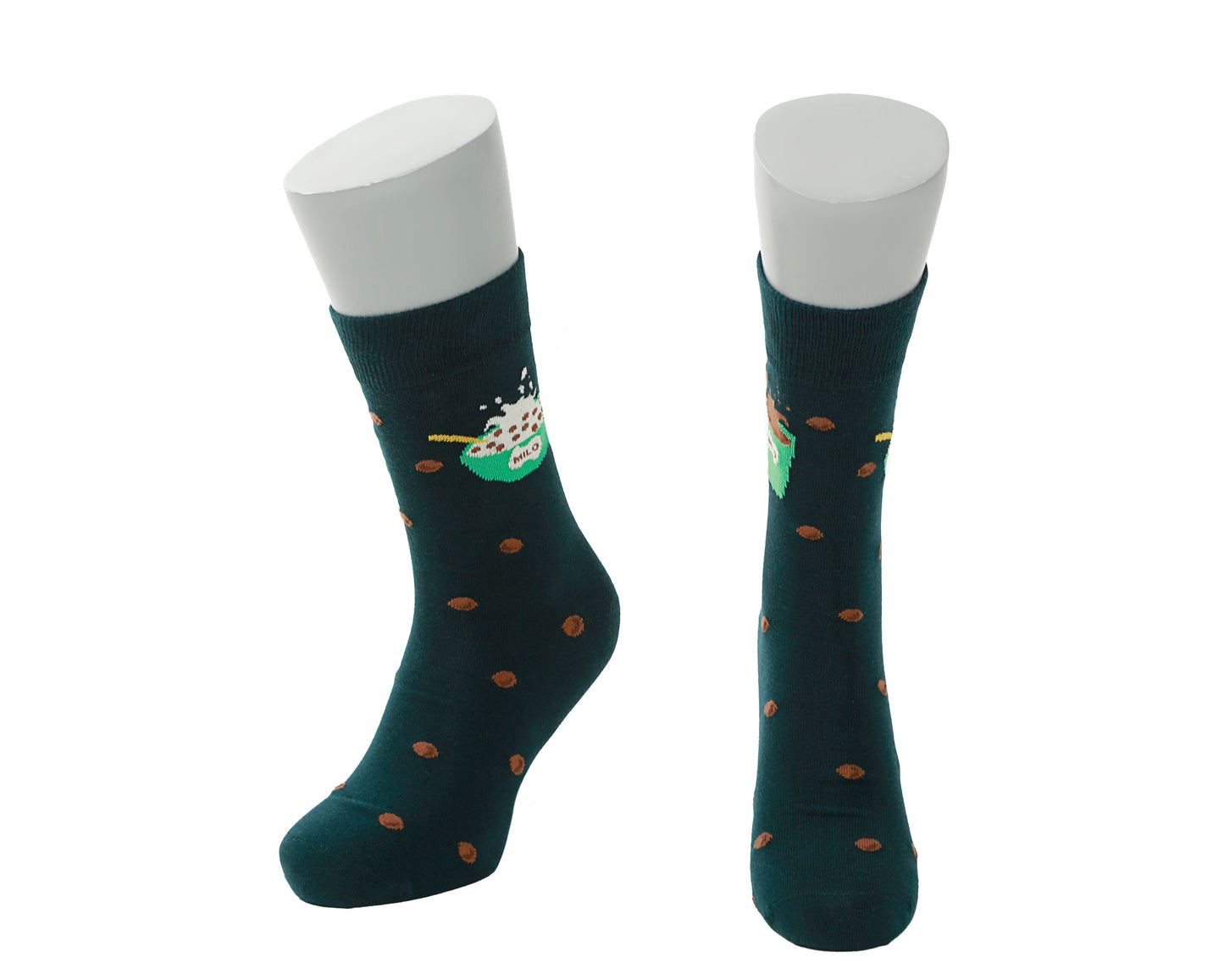 Calcetines con diseño Socks Lab - MILO - Verde Oscuro