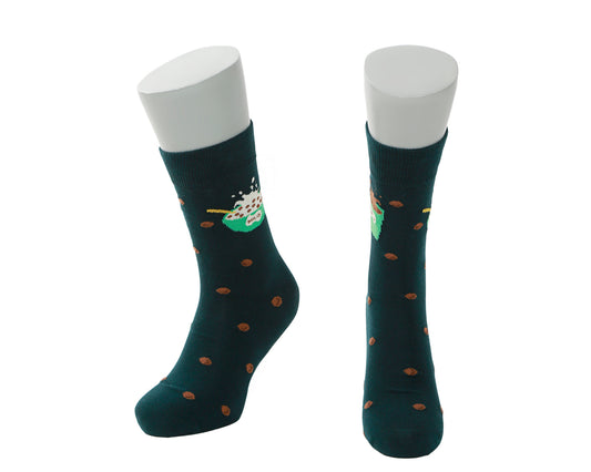 Calcetines con diseño Socks Lab - MILO - Verde Oscuro