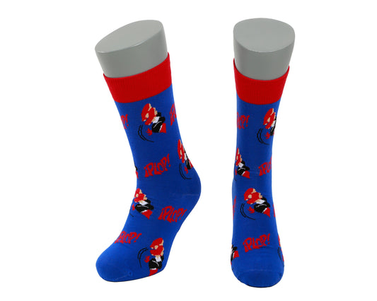 Calcetines con diseño Socks Lab - Plop Azul - Condorito
