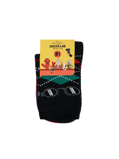 Calcetines con diseño Socks Lab - 31 Minutos Kids - Pack 2 calcetines CCRM + Bodoque