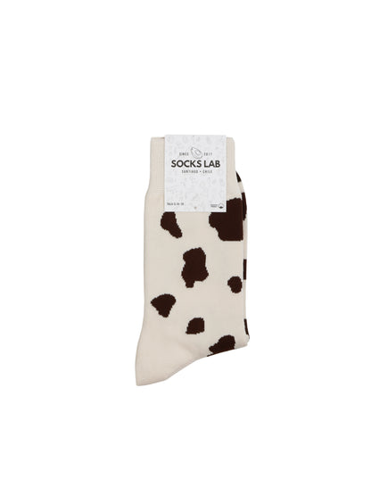 Calcetines con diseño Socks Lab - Animal Print Vaca