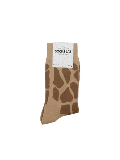 Calcetines con diseño Socks Lab - Animal Print Jirafa