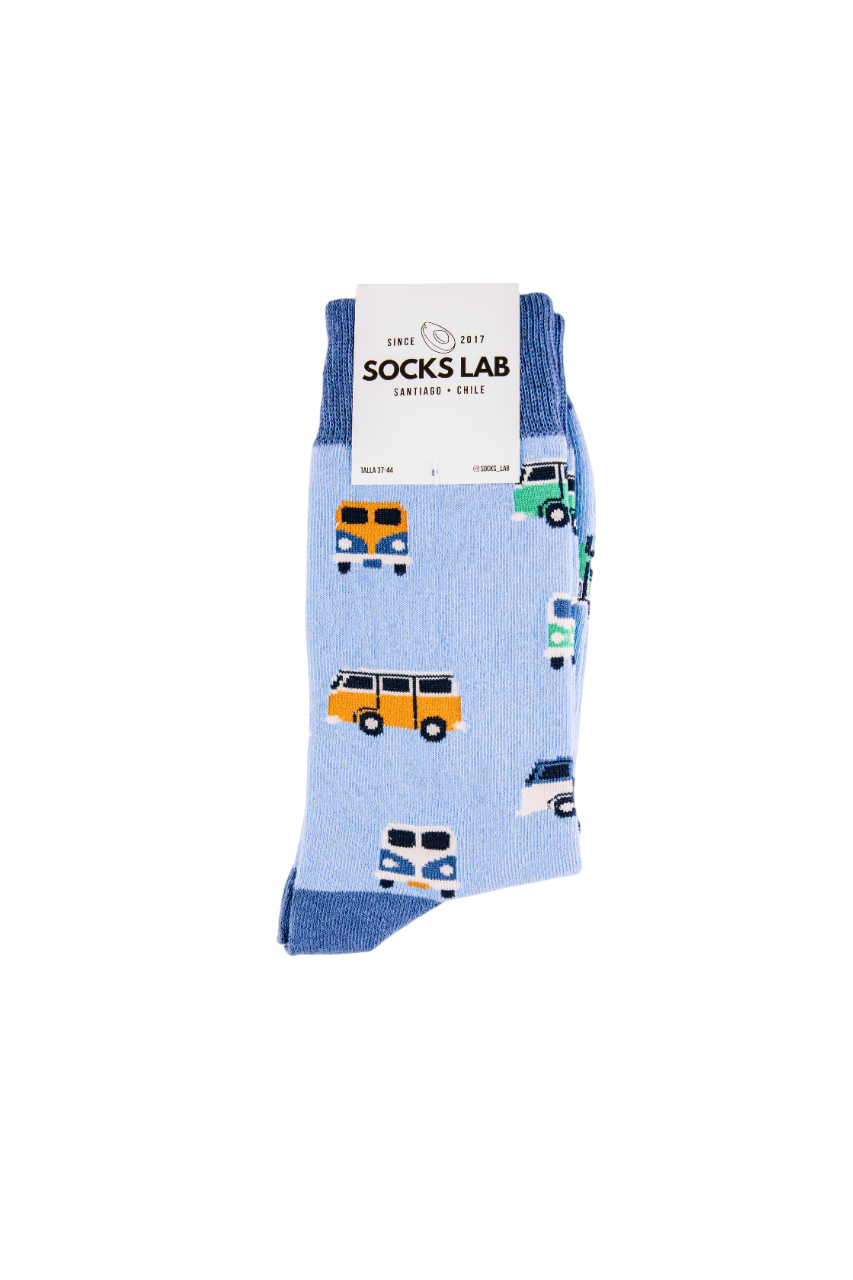 Calcetines con diseño Socks Lab - Combi Azul