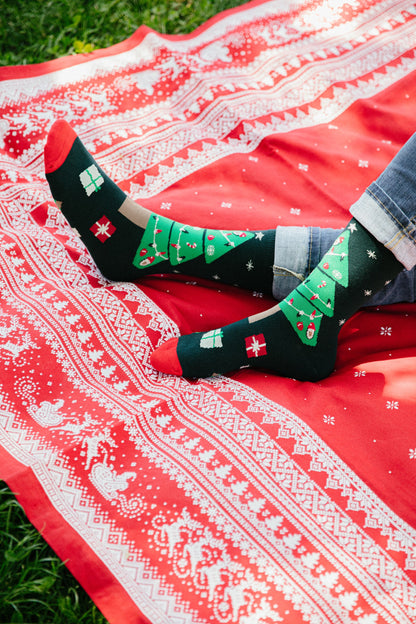 Calcetines con diseño Socks Lab - Árbol Navidad