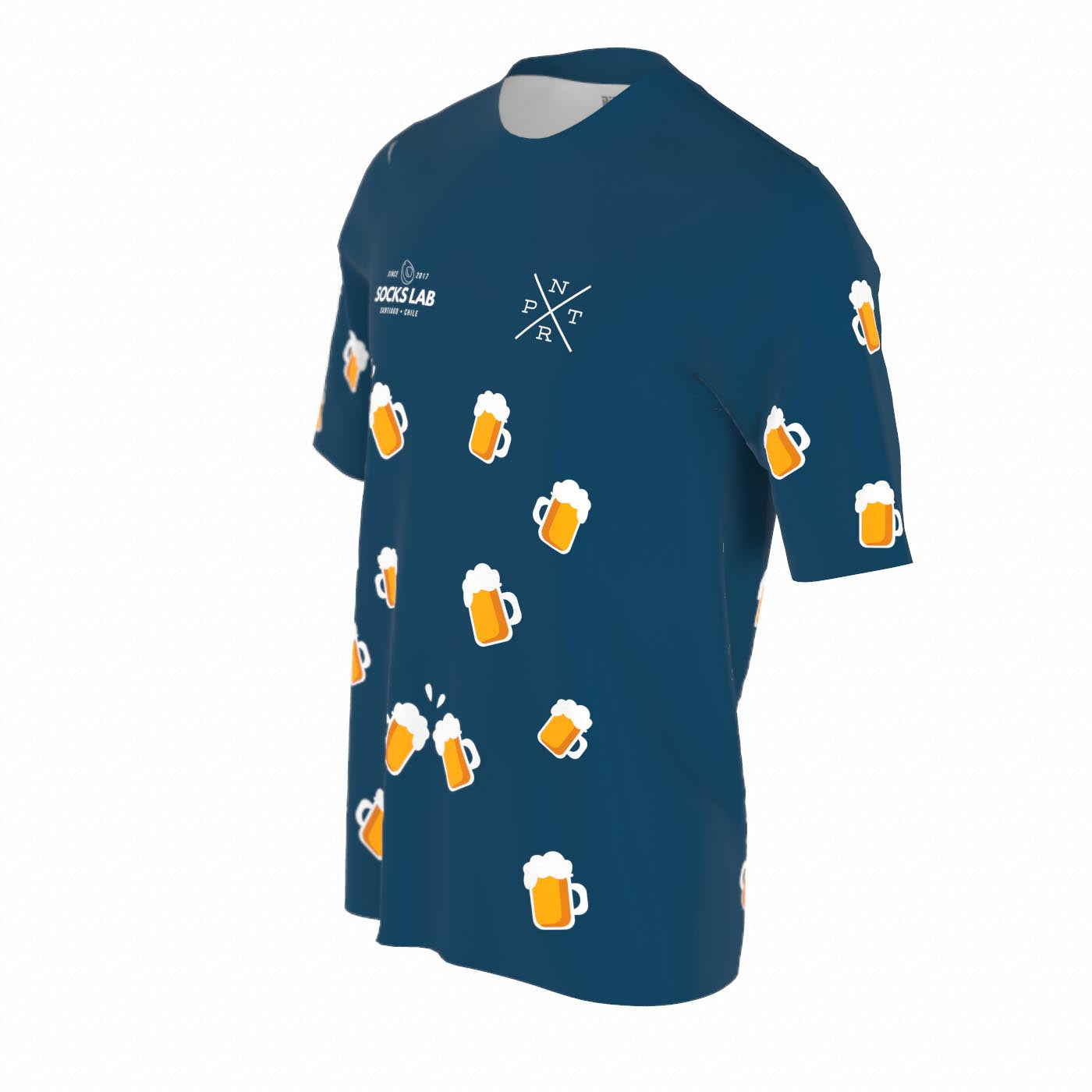 POLERA CERVEZA CON MANGAS