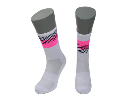 Calcetines Running - Crew Shock Pink