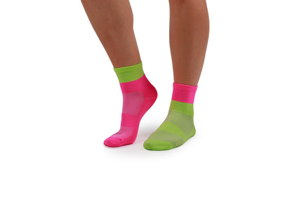 Calcetines Running - Fluor & Pink