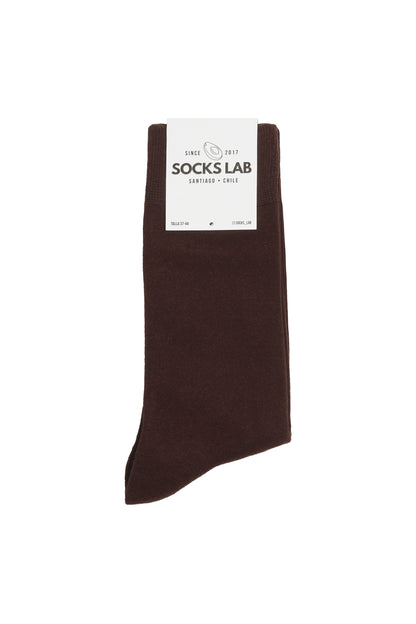 Calcetines COLORS by Socks Lab - Café Oscuro