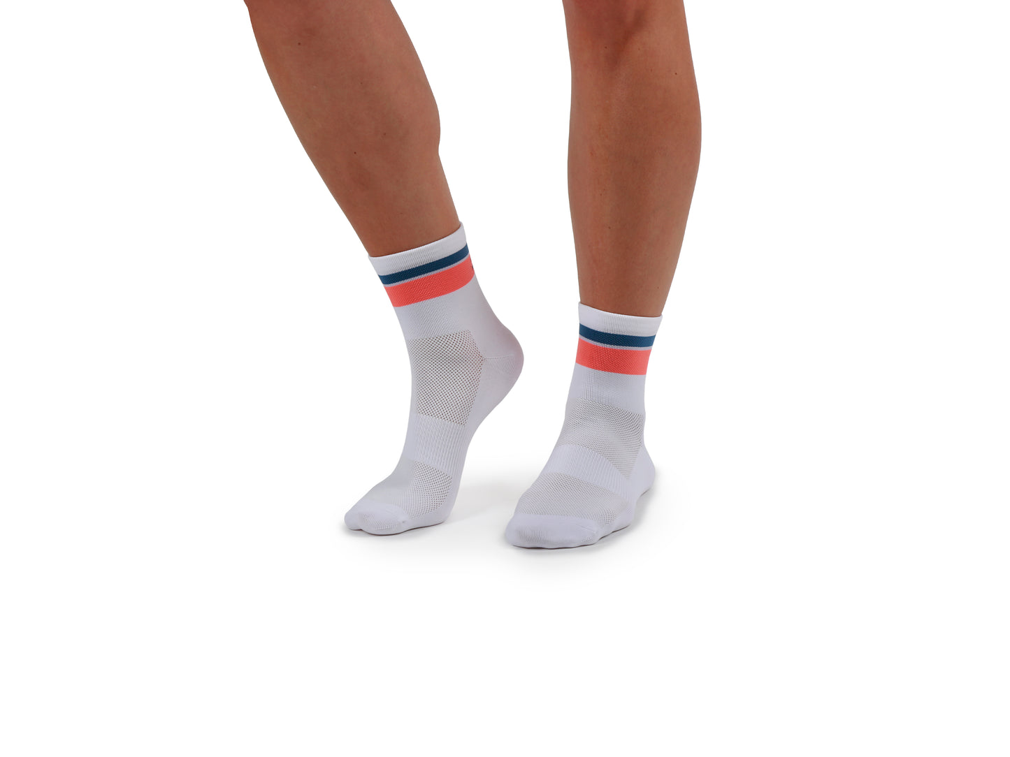 Calcetines Running - White & Stripes ll