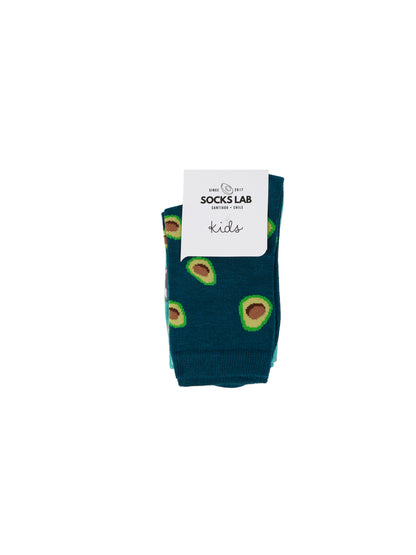 Calcetines con diseño Socks Lab -  Niños - Pack 2 calcetines Palta - Conejo