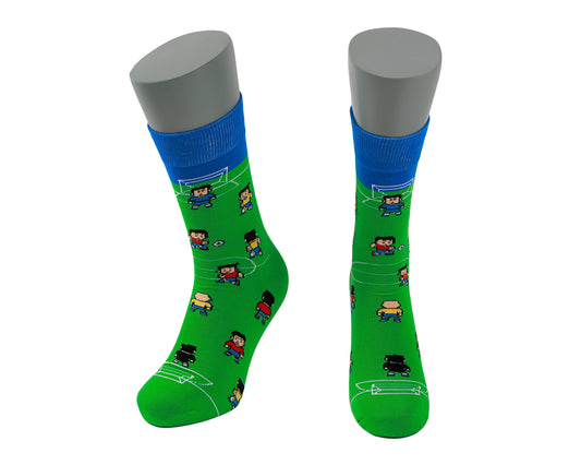 Calcetines con diseño Socks Lab - Fútbol Retro