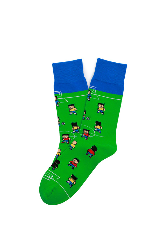 Calcetines con diseño Socks Lab - Fútbol Retro