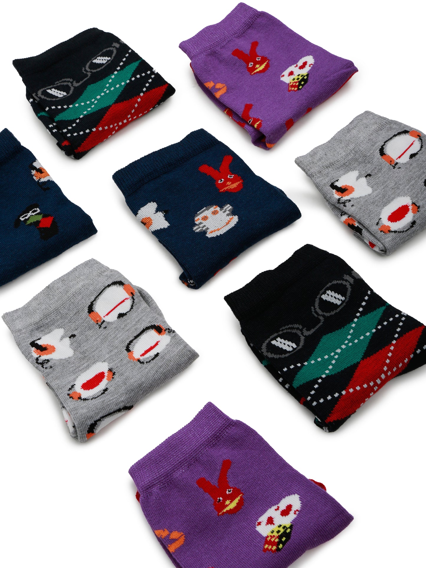 Calcetines con diseño Socks Lab - 31 Minutos Kids - Pack 2 calcetines CCRM + Bodoque