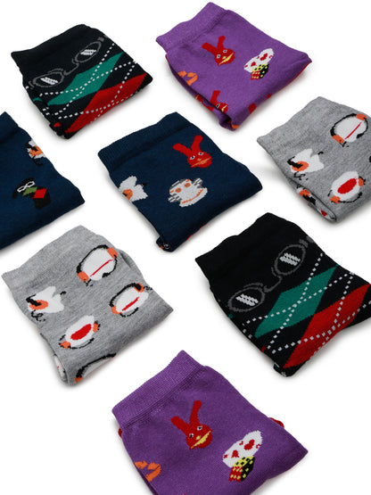 Calcetines con diseño Socks Lab - 31 Minutos Kids - Pack 2 calcetines CCRM + Bodoque