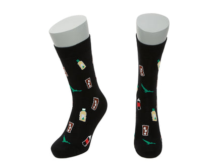 Calcetines con diseño Socks Lab - Piscola con Alto del Carmen