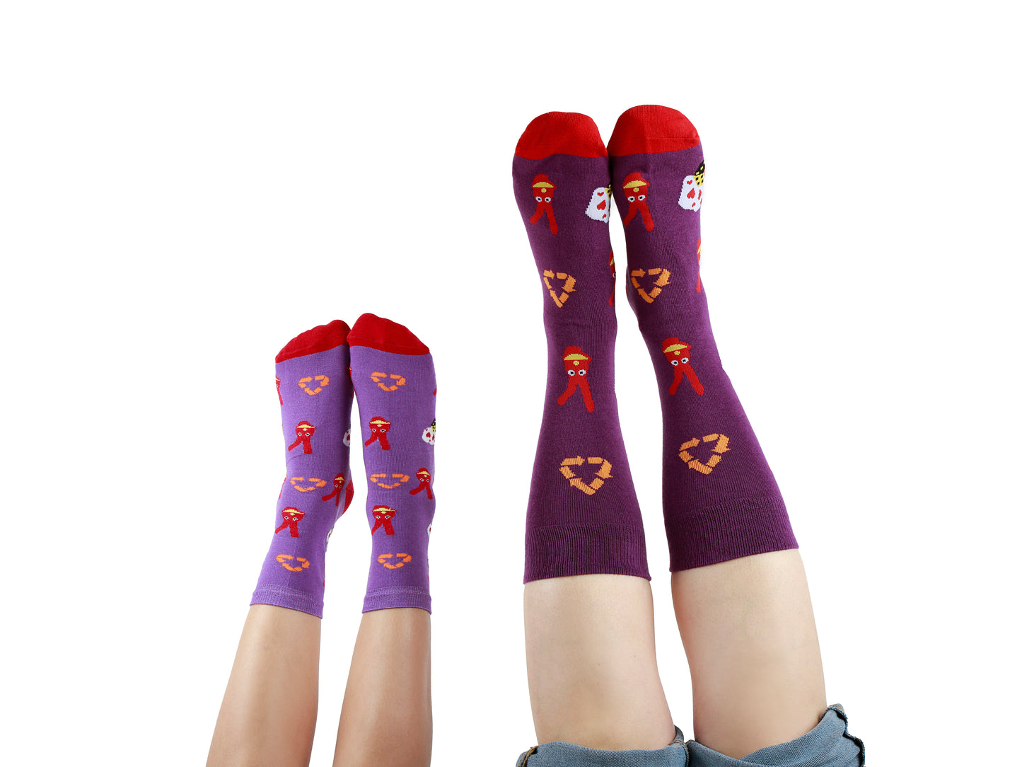 Calcetines con diseño Socks Lab - 31 Minutos Kids - Pack 2 calcetines CCRM + Bodoque